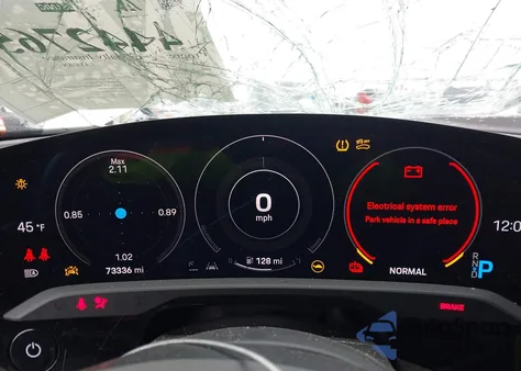 2021 Porsche Taycan z USA, uszkodzony, nr VIN WP0AA2Y18MSA17247